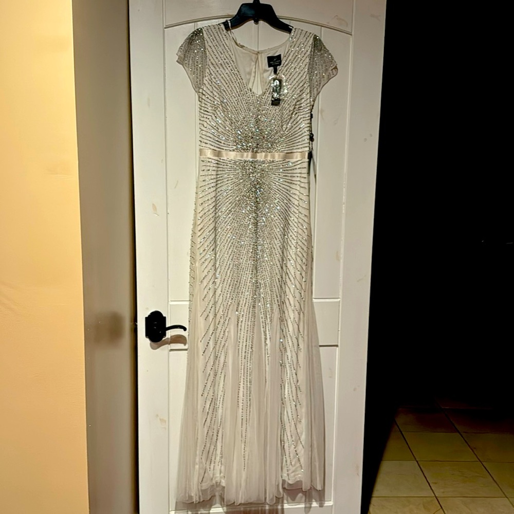 Adriana papell evening gown